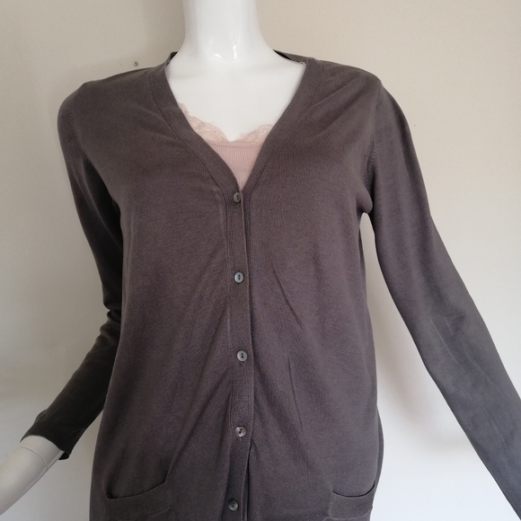 Cardigan Zara 70%silk , 30%cotton L